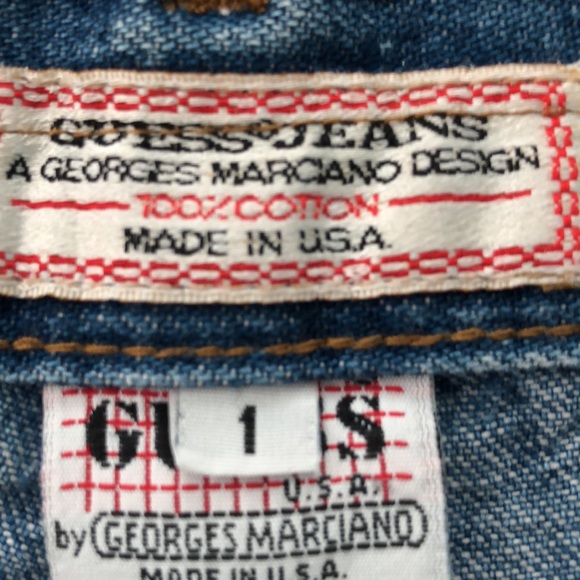 Vintage Guess Jeans Made in USA by Georges Marciano SZ 1 - Picture 3 of 16
